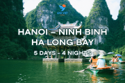 HANOI – NINH BINH – HA LONG BAY (5 days - 4 nights)