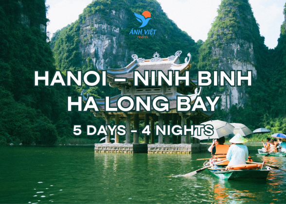 HANOI – NINH BINH – HA LONG BAY (5 days - 4 nights)