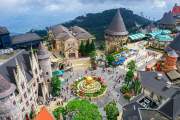 Ba Na Hills Full-Day Adventure – Golden Bridge & Fantasy Park Experience with Ánh Việt Travel